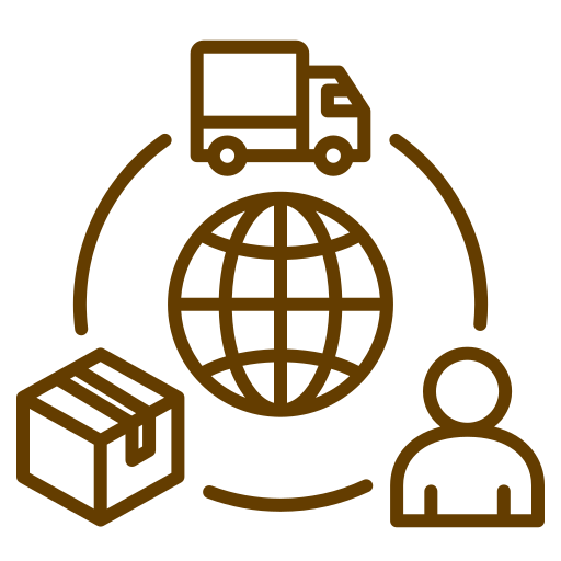 Indian states served through a structured supply network